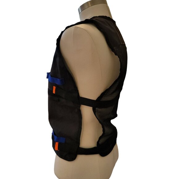 Nerf N-Strike Elite Tactical Vest For Kids Adjustable Fit Black & Blue jj3601 - Picture 6 of 8
